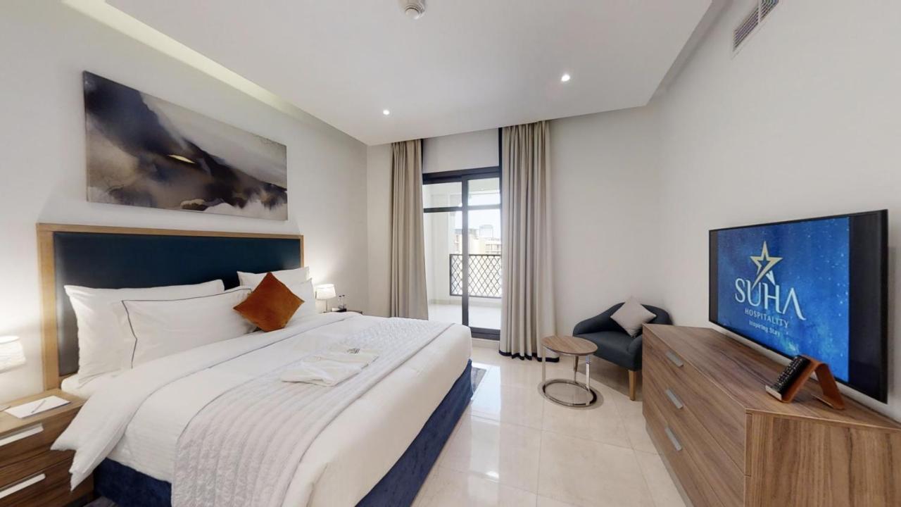 Suha Park Hotel Apartments, Waterfront Jaddaf Dubaj Exteriér fotografie