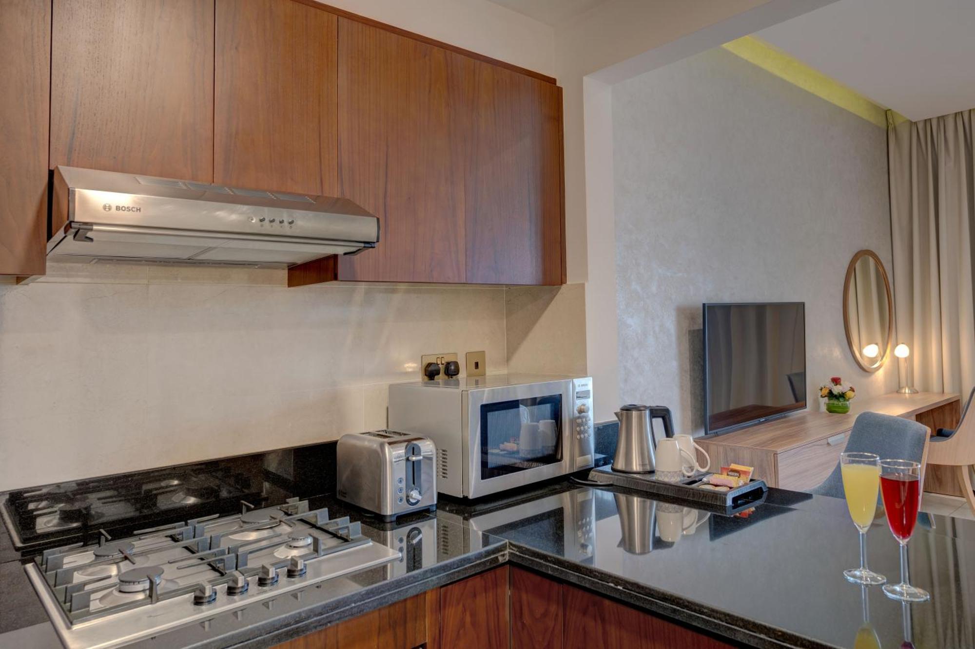 Suha Park Hotel Apartments, Waterfront Jaddaf Dubaj Exteriér fotografie
